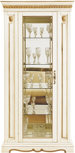 Шкаф с витриной П265.08