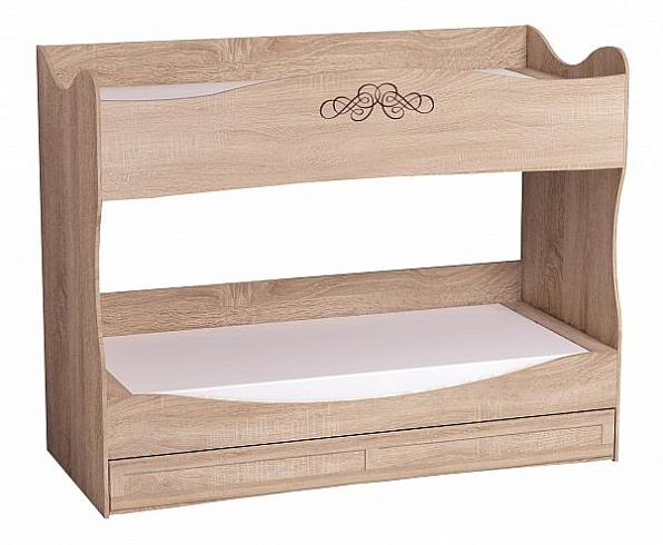 Кровать двухъярусная   90