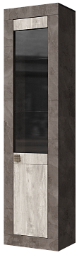 Шкаф с витриной КМК 0467.6