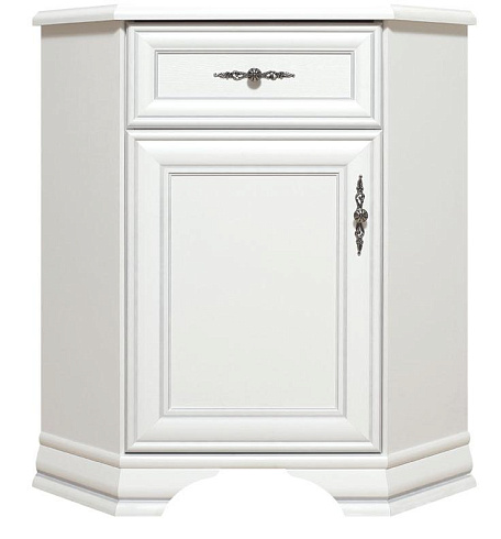 Тумба  Kentaki Белый KOMN1D1S/L