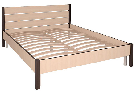 Кровать двойная (С основанием) КН-001