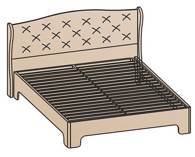 Кровать 1600 КР-1703