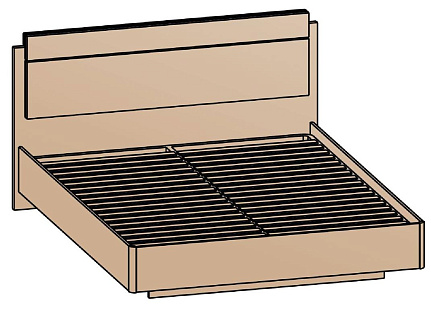 Кровать 140х200 КР-8-16-14