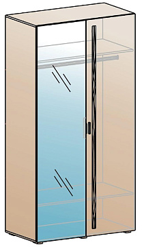 Шкаф для одежды ШК-837