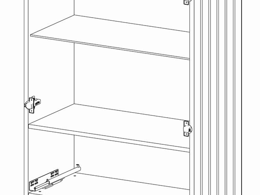 Шкаф комбинированный   МН-043-01