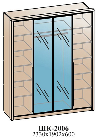 Шкаф-купе   ШК-2006