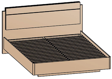 Кровать 140х200 КР-8-16-14