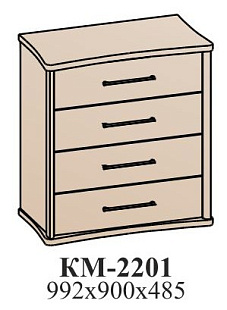 Комод КМ-2201