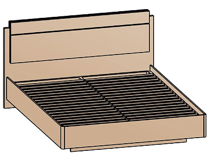 Кровать 180х200 КР-8-16-18