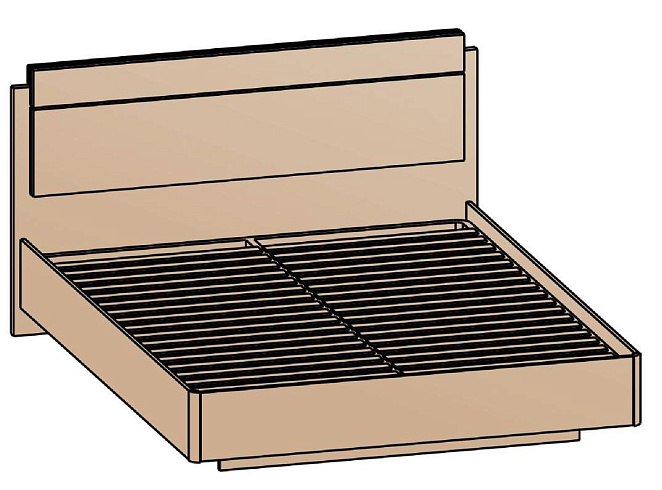 Кровать 180х200   КР-8-16-18