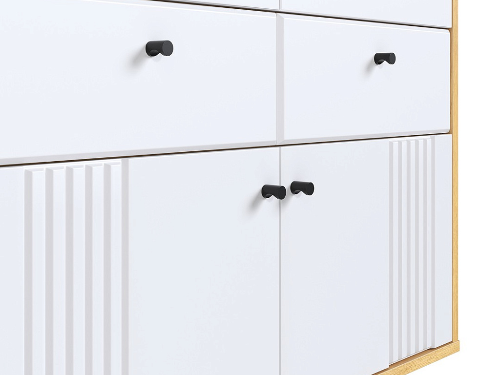 Пенал-витрина 2-дв   