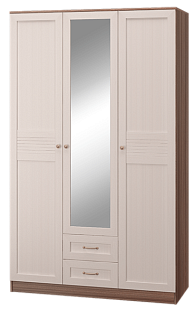 Шкаф трехдверный с зеркалом 