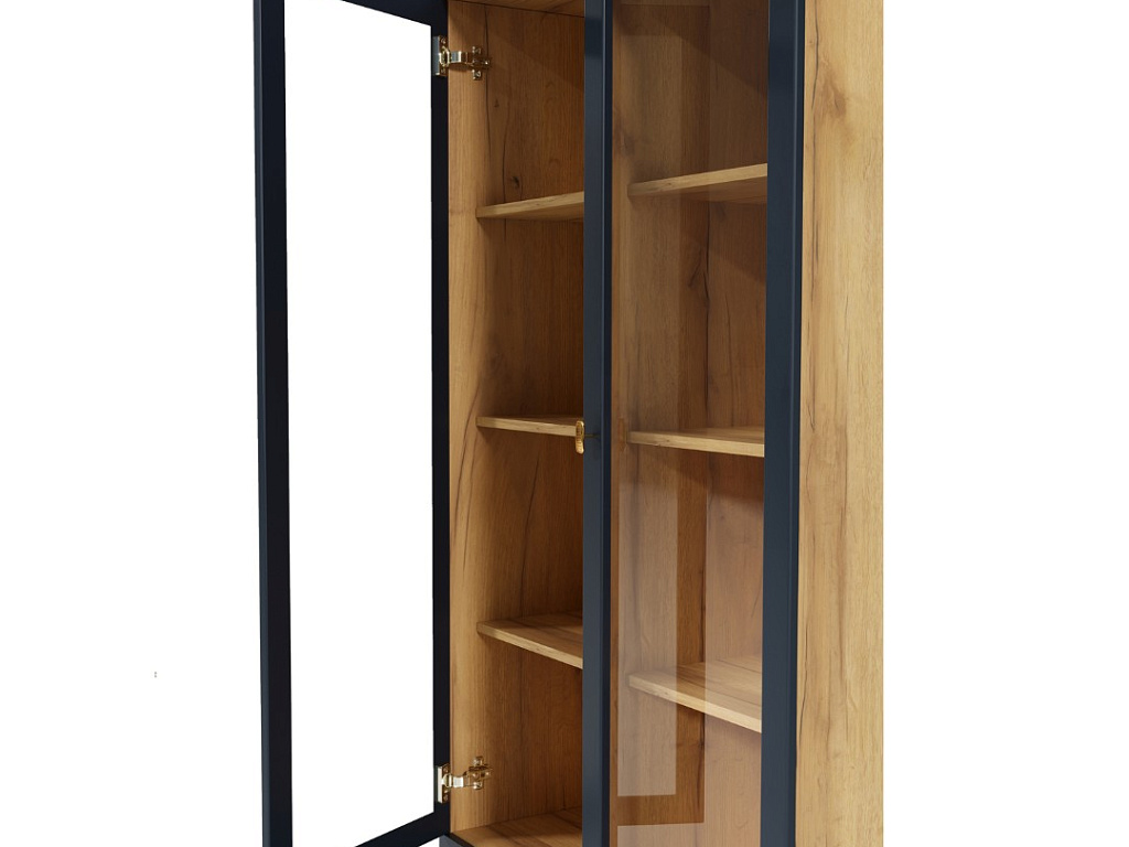 Пенал-витрина 2-дв   