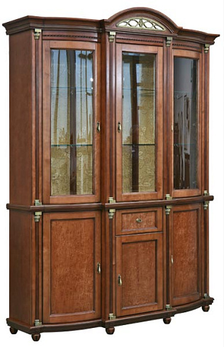 Шкаф с витриной   П244.01