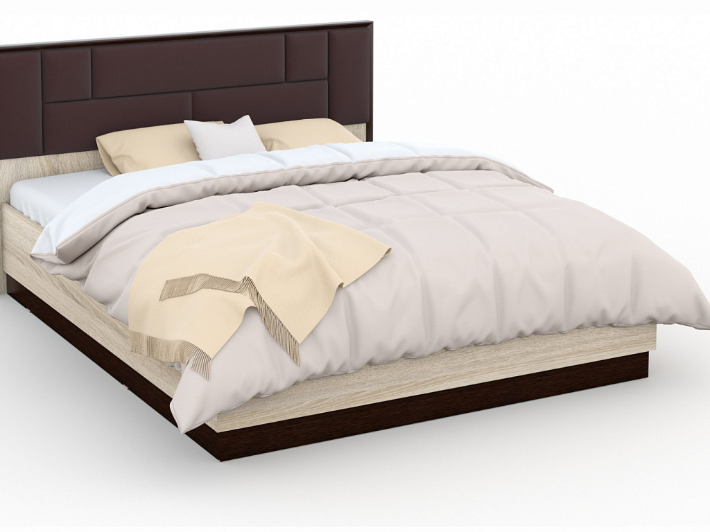 Кровать 160х200 мягкое изголовье (подъемник)   