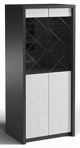 Шкаф с витриной 2Д   КМК 0673.5