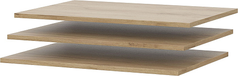 Полки (для двухдверного шкафа, комплект 3 шт) 00-00105589