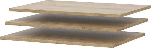 Полки (для двухдверного шкафа, комплект 3 шт) 00-00105589