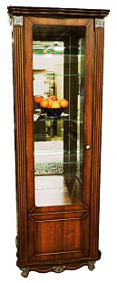 Шкаф с витриной 1Д (левый) КМК 0441.13