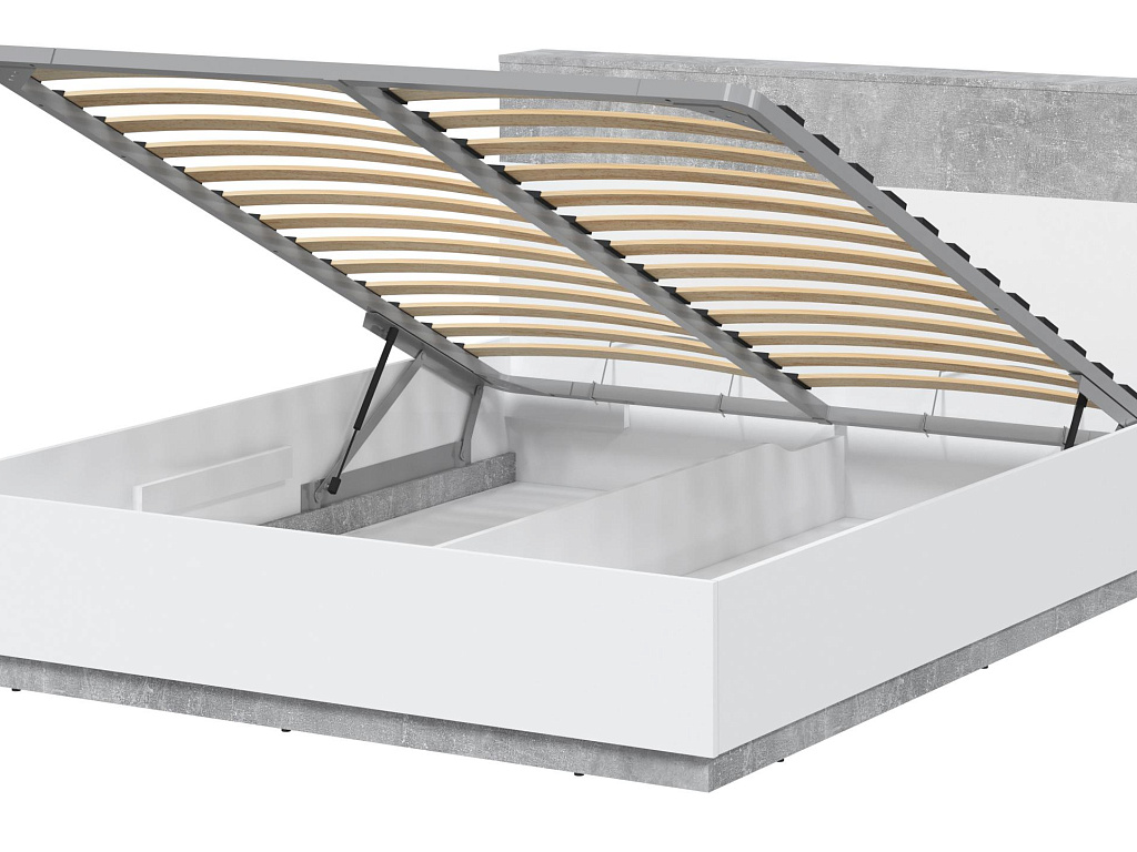 Кровать двойная (С подъемным механизмом)   QZ-К160