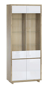 Шкаф-витрина 4 двери ВК-00002411