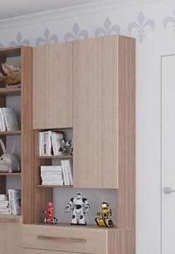 Полка-надстройка к комоду Ясень 00-00013182