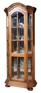Шкаф с витриной (левый) ГМ 5267С-01