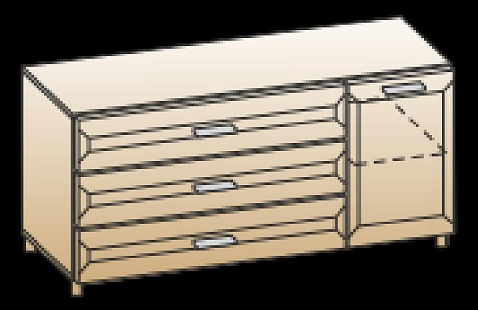 Тумба ТБ-1856