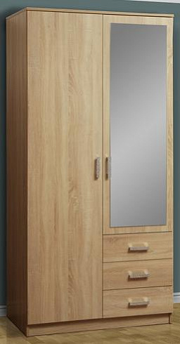 Шкаф для одежды с зеркалом   06.290